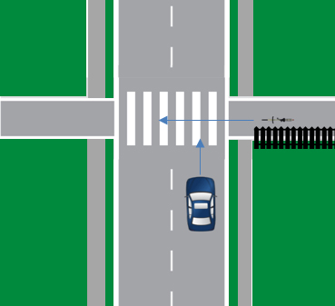 Diagram of an intersection