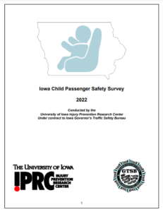 2022 Iowa Child Passenger Safety Survey