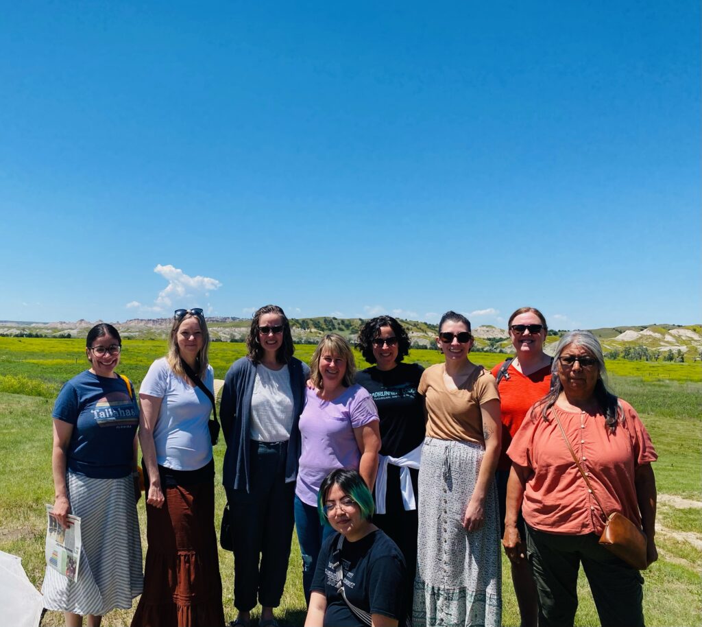 9 people on the Pine Ridge Reservation